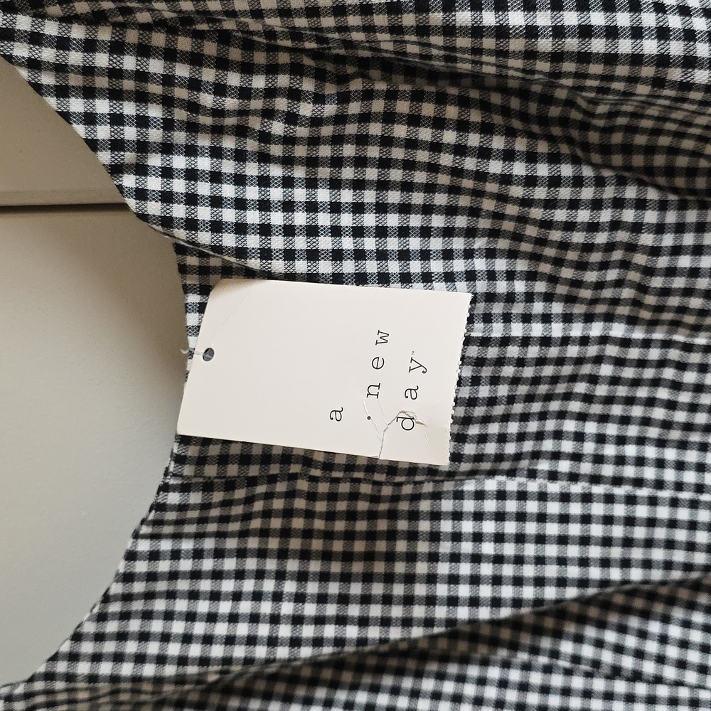 a new day Black and White Checkered Dress - Picture 3 of 3